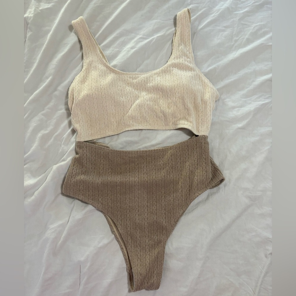 One Piece Bathing Suit Bikini Cutout